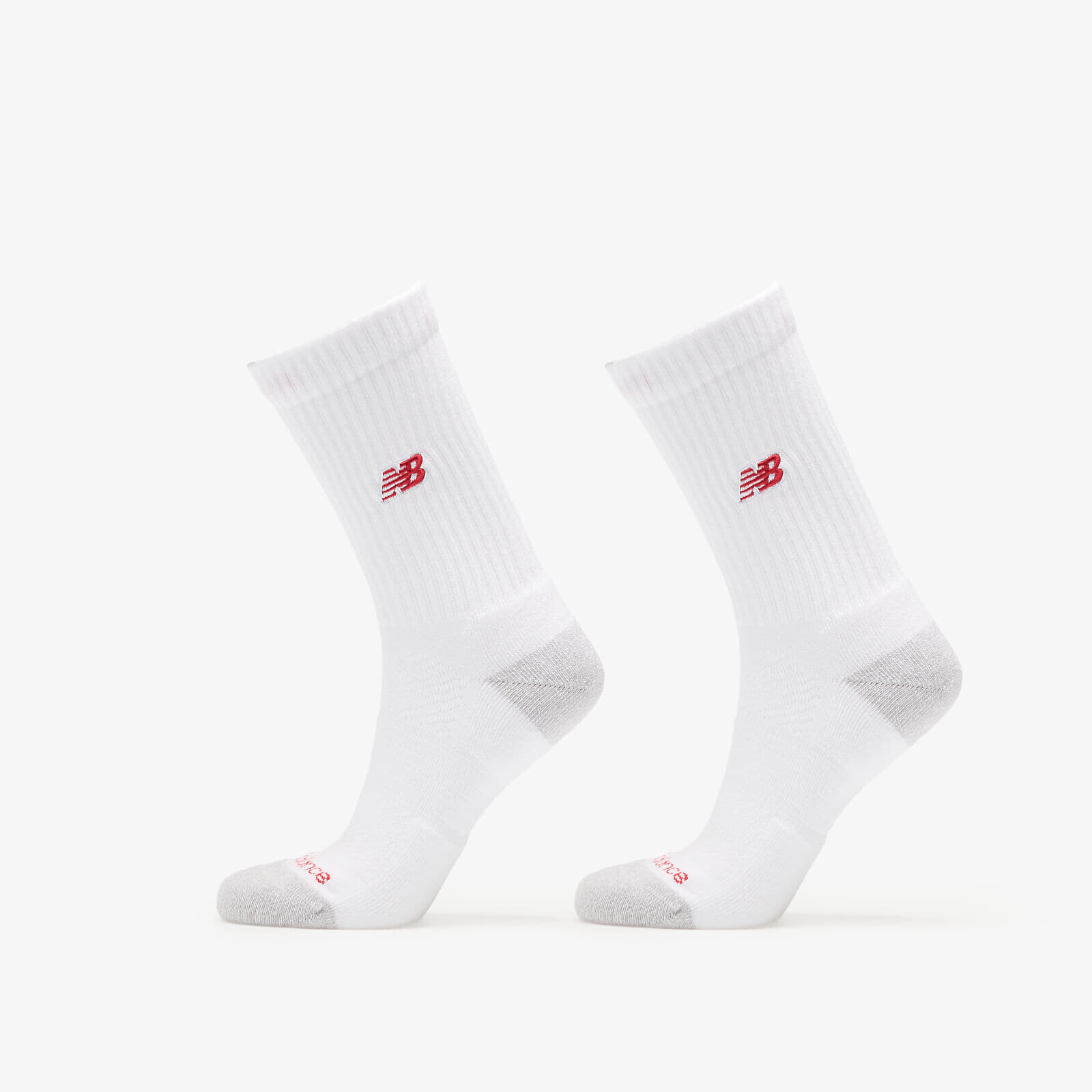 Ponožky New Balance Active Premium Crew Socks 2-Pack White XL