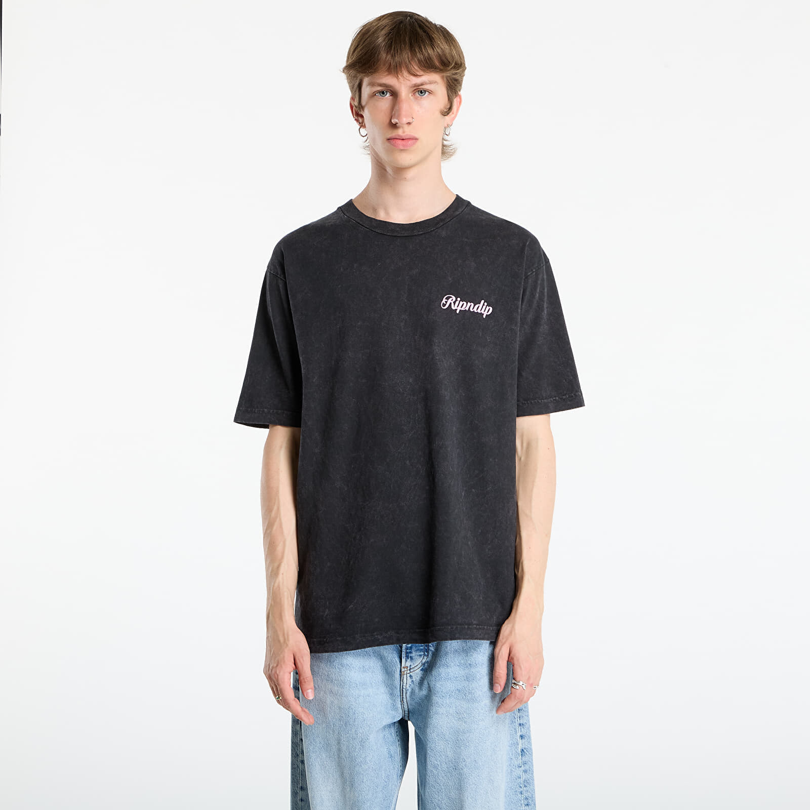 Tričko RIPNDIP Memories Tee Black Vintage Wash M