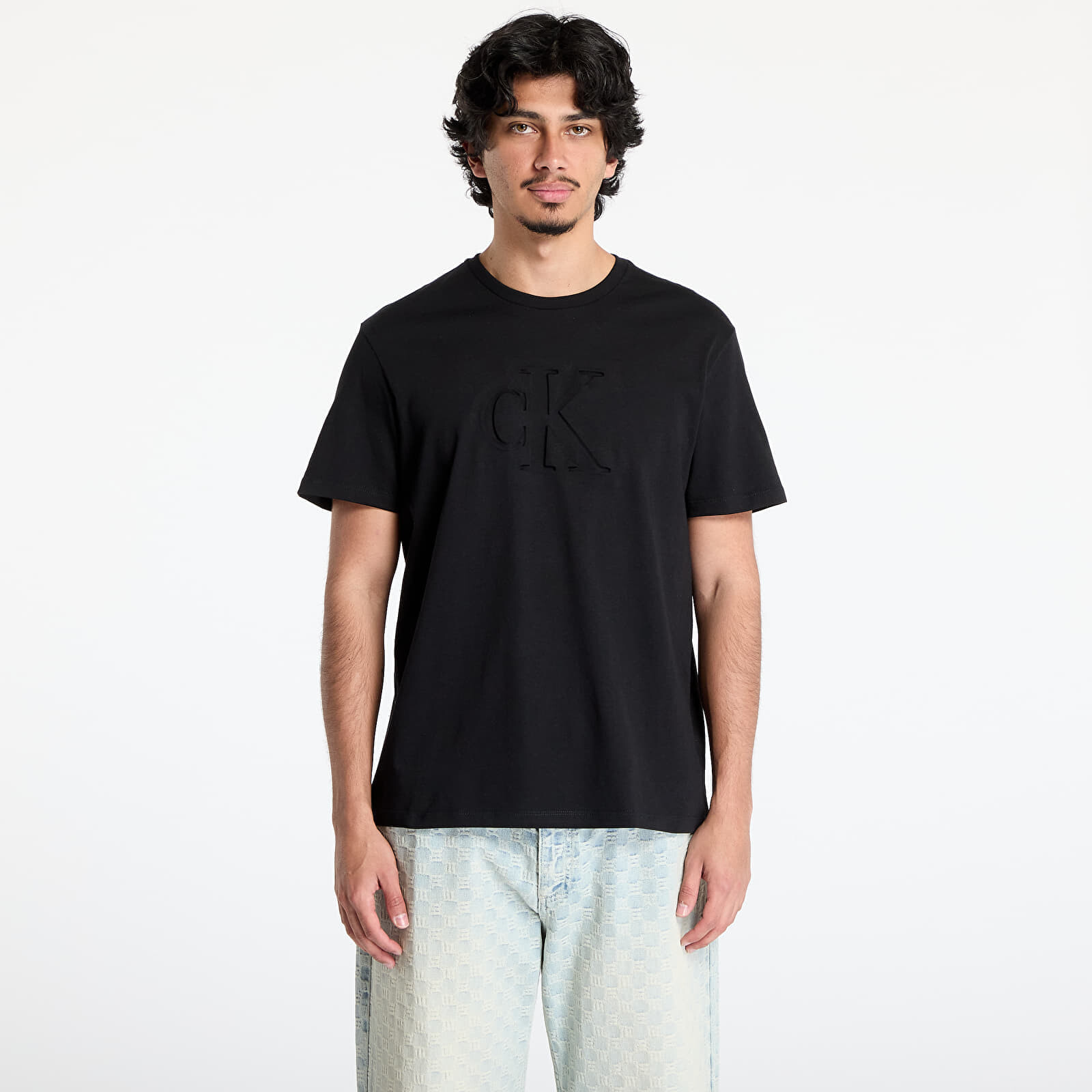 Tričko Calvin Klein Jeans Short Sleeve 20S Tee Black L