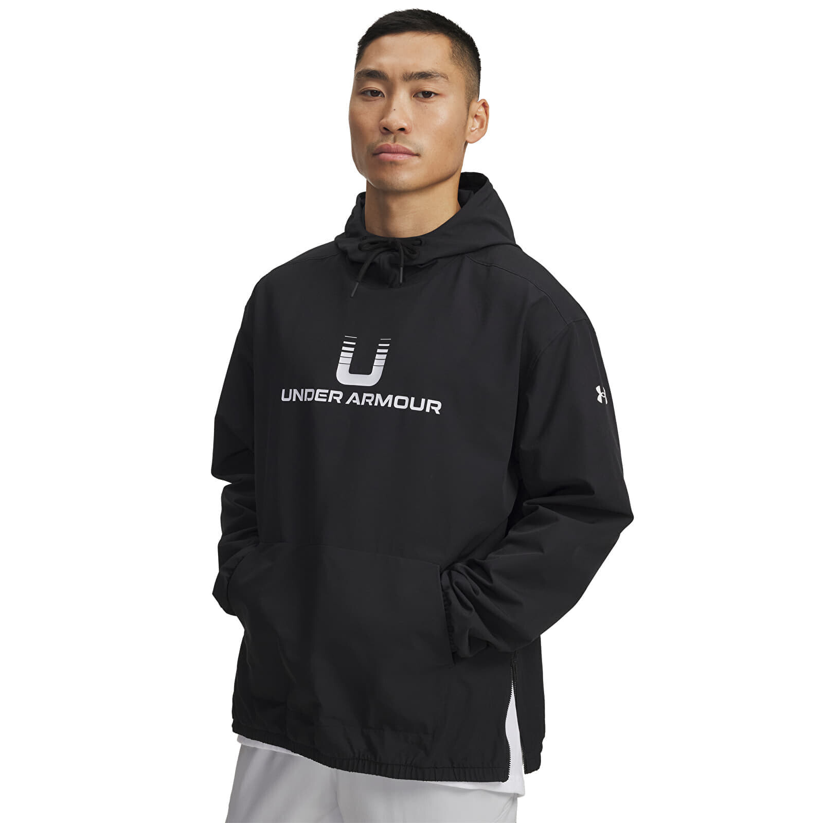 Mikina Under Armour Unstoppable Wvn Hoodie Black S