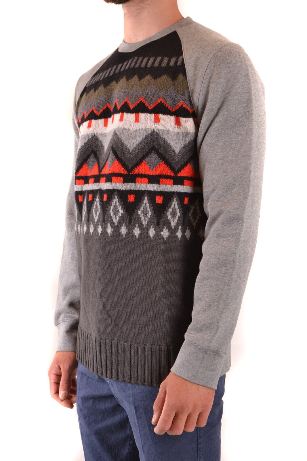 Paolo Pecora pánsky sveter s geometrickým vzorom