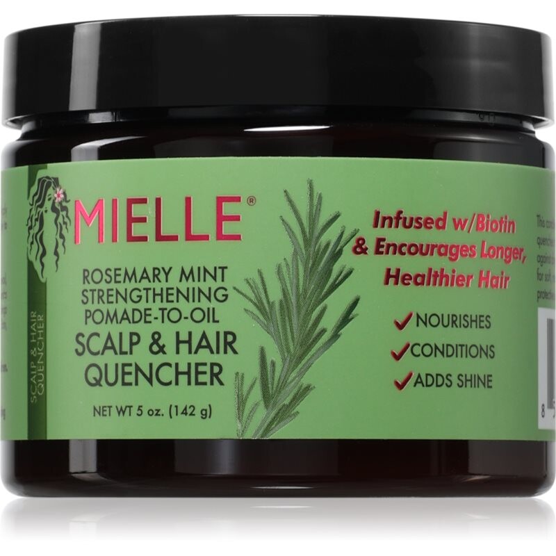 Mielle Rosemary Mint Pomade-to-Oil Scalp & Hair Quencher pomáda na vlasy 142 g
