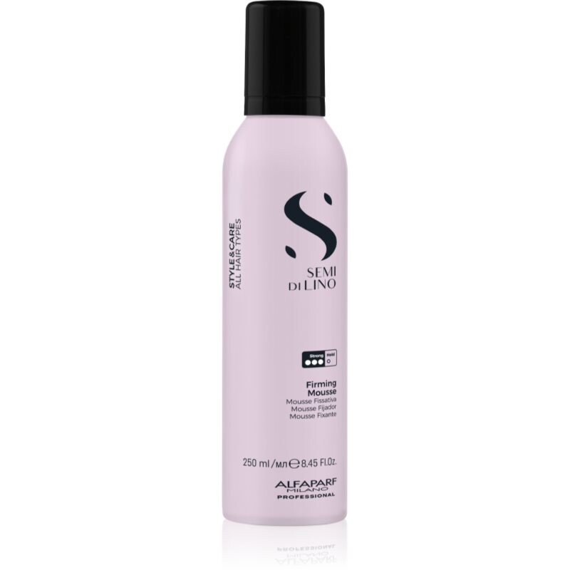 Alfaparf Milano Semi di Lino Style&Care Firming mousse pena so silnou fixáciou na vlasy 250 ml