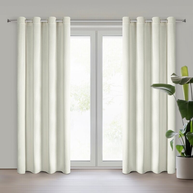 ArtFir Záves BETHY K | krémová/zlatá 135 x 250 cm