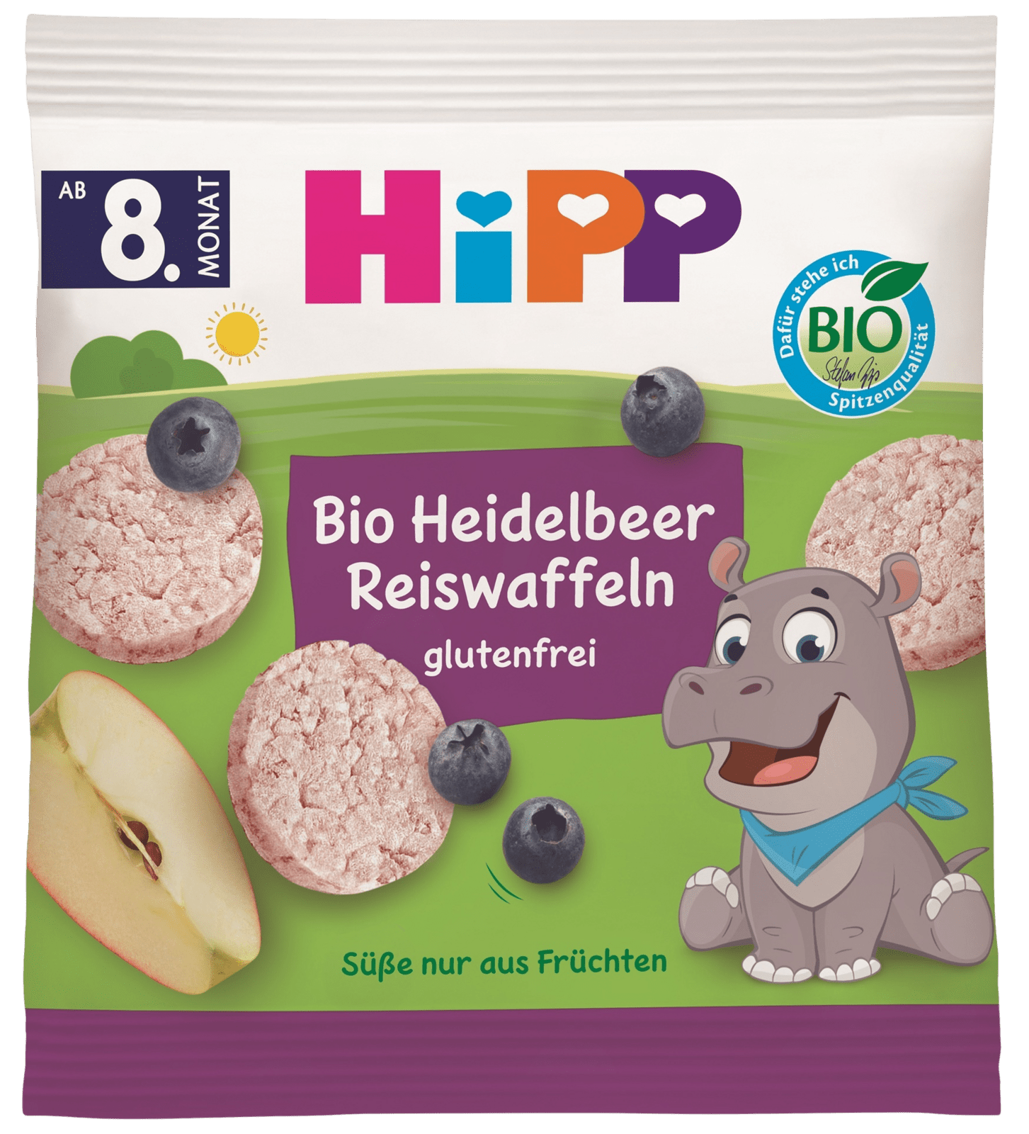 HIPP Čučoriedkové ryžové oblátky 30 g