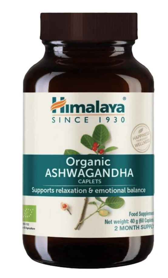 HIMALAYA Organic Ashwagandha BIO 60 kapslí