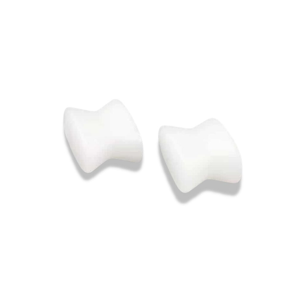 Gélový separátor prstov ZBCH 1 pár - priehľadný, S