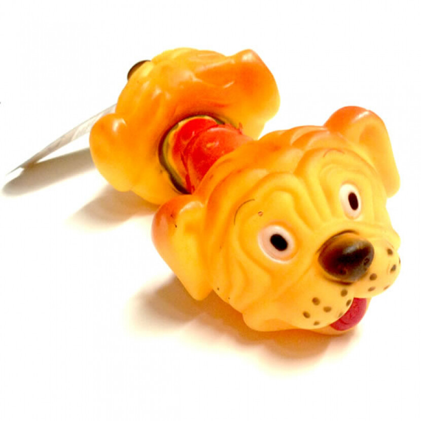 Psie hračka Psík - žltá