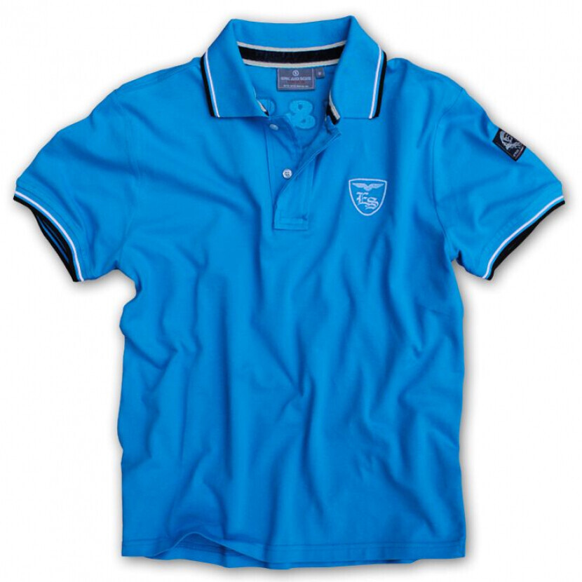 Polokošeľa pánska Erik and Sons Winga - modrá, S