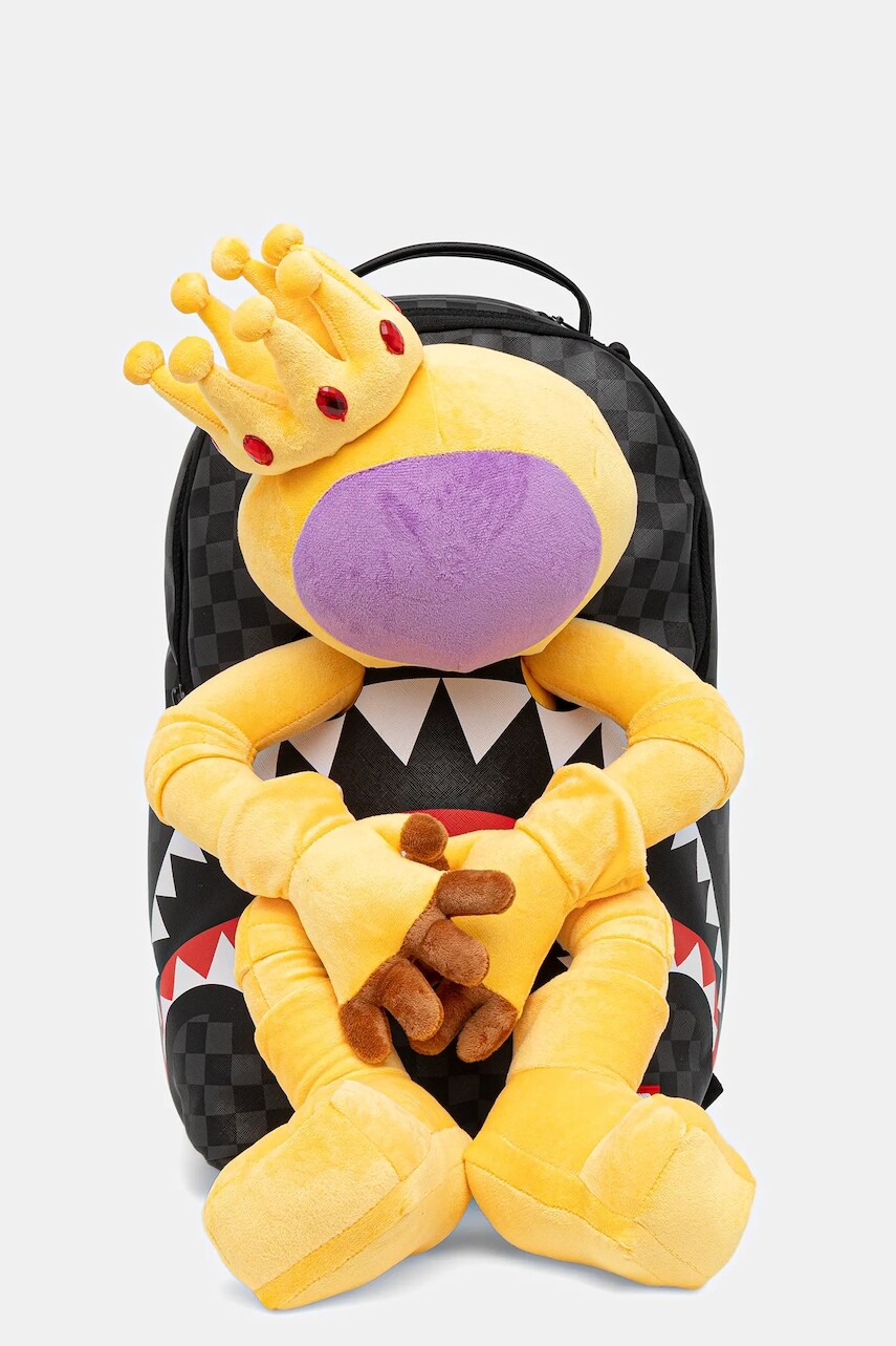 Ruksak Sprayground žltá farba, veľký, vzorovaný, 910B6803NSZ