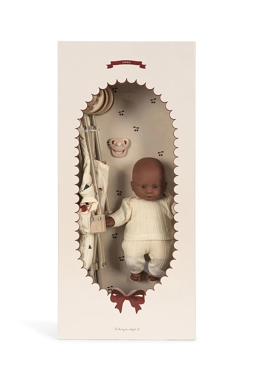 Kočík pre bábiky Konges Sløjd CHERIE DOLL STROLLER SET KS103749