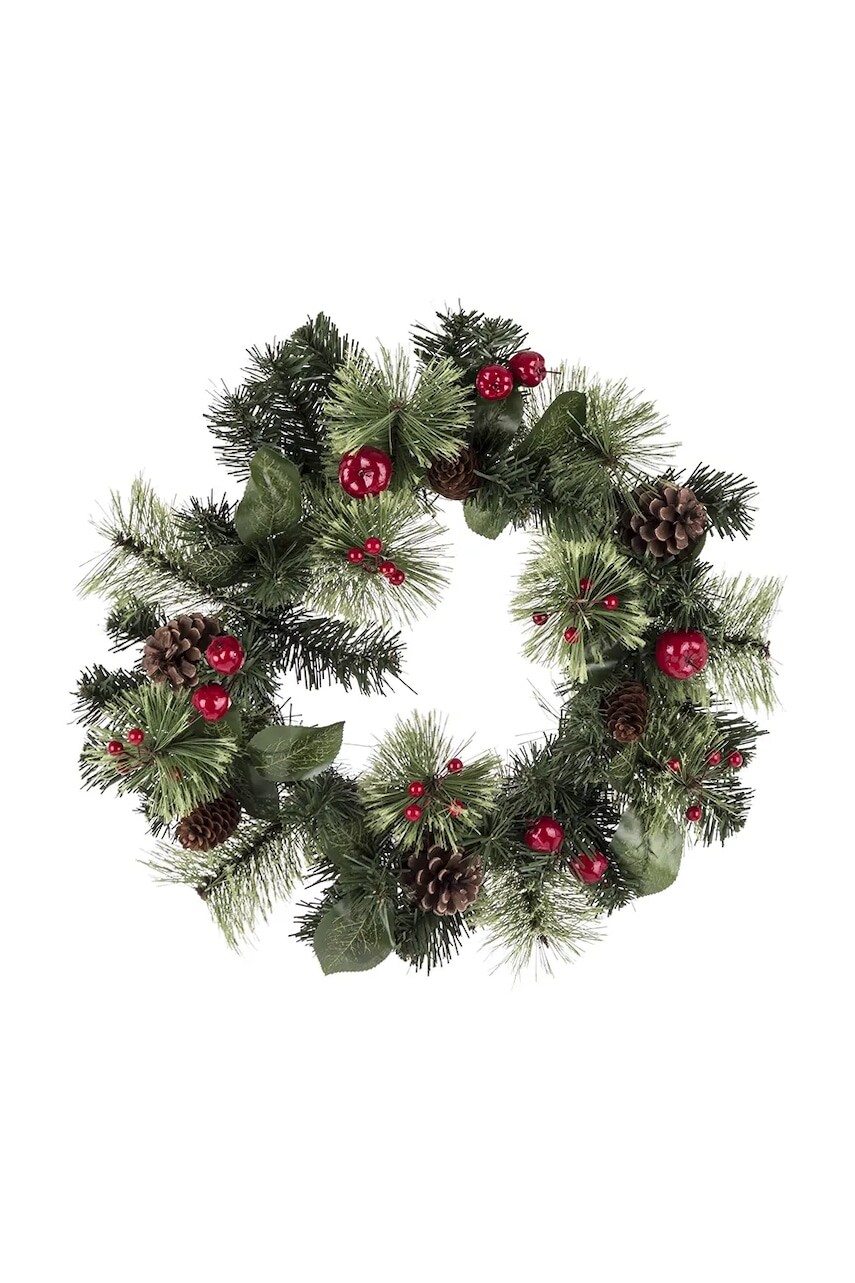 Vianočný veniec 43 x 43 x 13 cm viac farieb