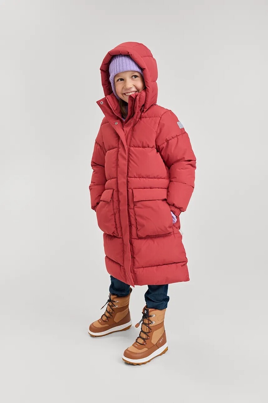 Detská bunda Reima Kumpula ružová farba, 5100361A