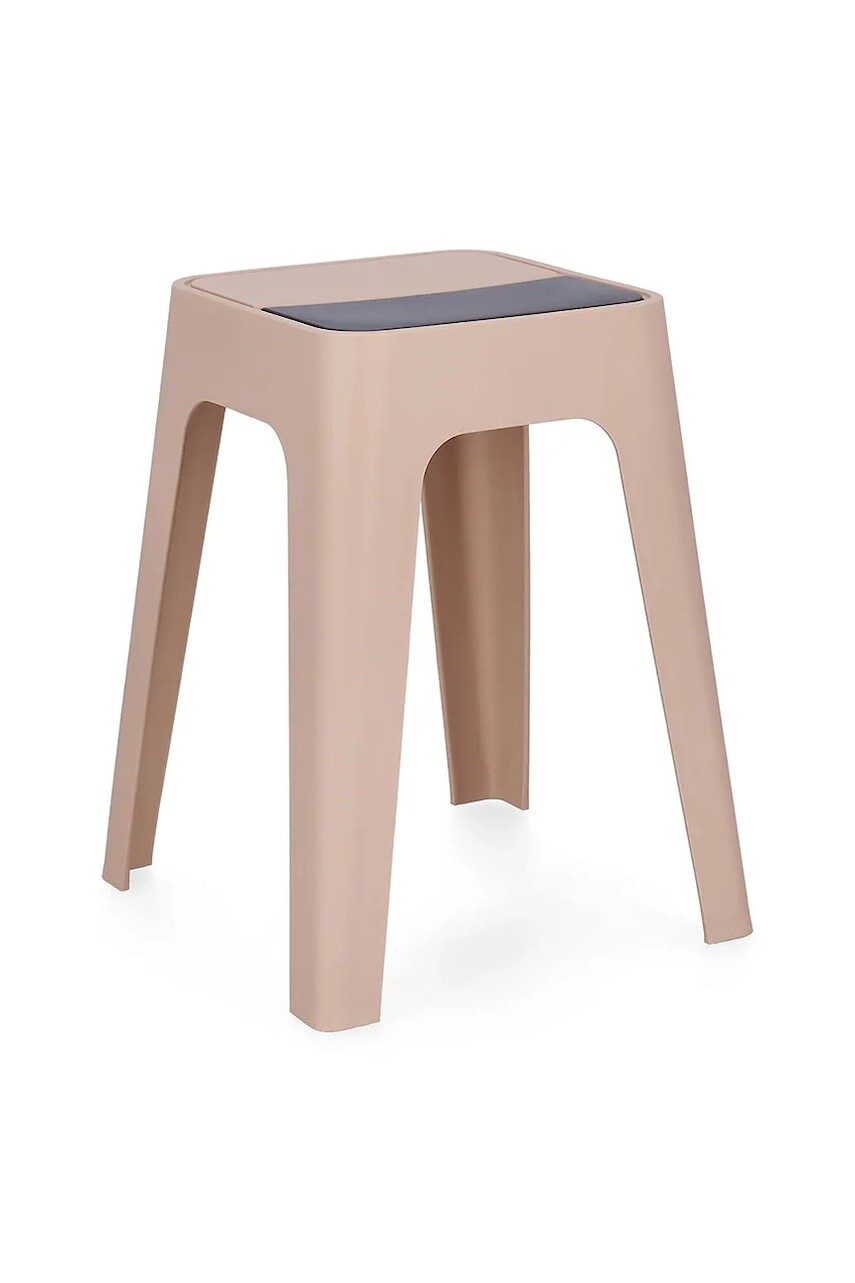 Stolík Bizzotto Hobbit 36,5 x 36,5 x 46,5 cm béžová farba