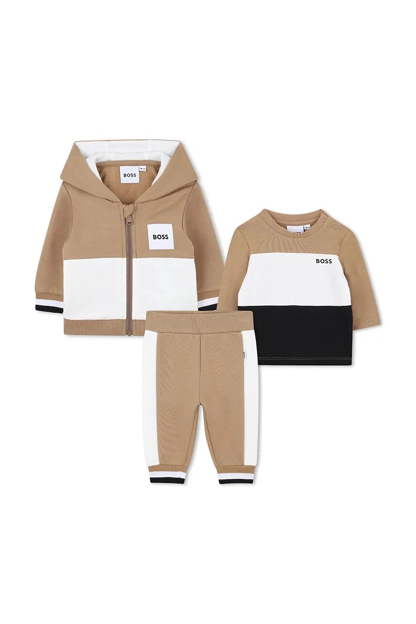 Sada pre bábätká BOSS hnedá farba, J52533