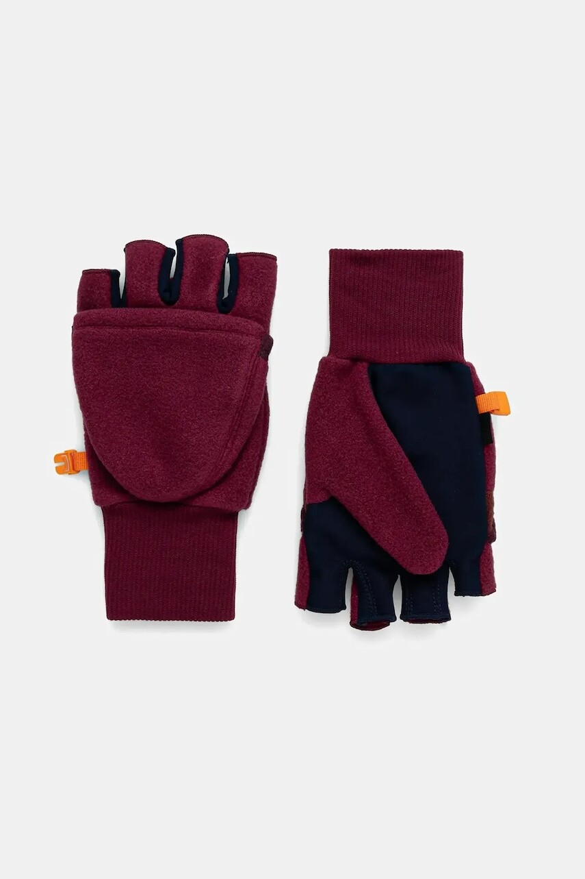 Rukavice Cotopaxi Teca bordová farba, F24469U934