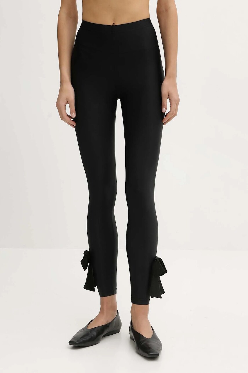 Legíny The Sleeper čierna farba, jednofarebné, LLLG08P002B