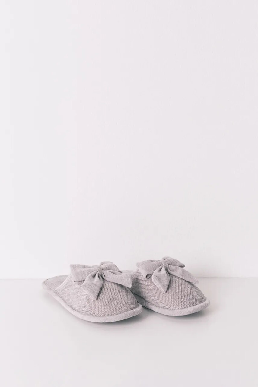 Papuče women'secret DAILY ROSE zelená farba, 4992543