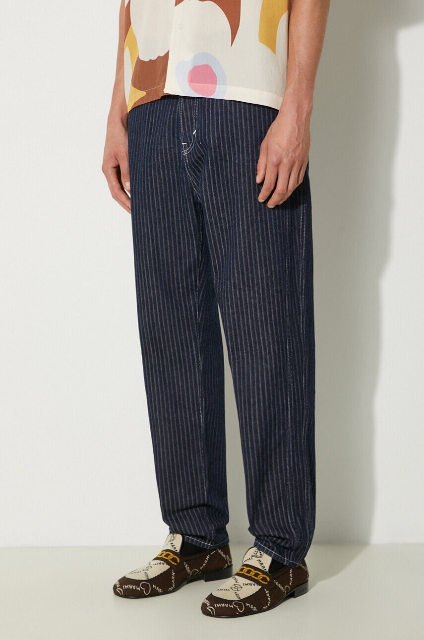 Rifle Kenzo Tapered Fit Jeans pánske, FE65DP4186F1.DM