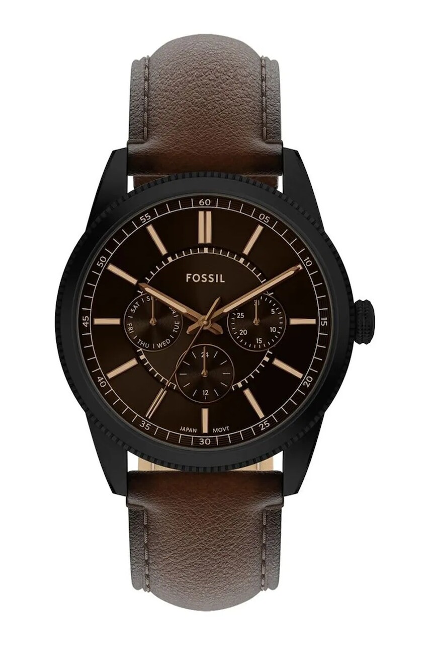 Hodinky Fossil pánske, hnedá farba, FS6138