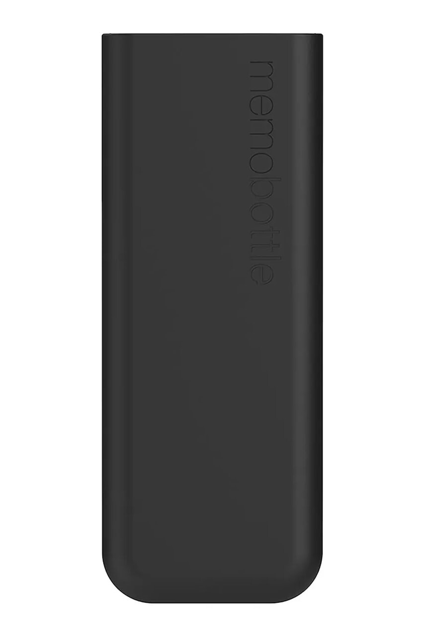 Obal na fľašu Memobottle Original Slim 450 ml čierna farba