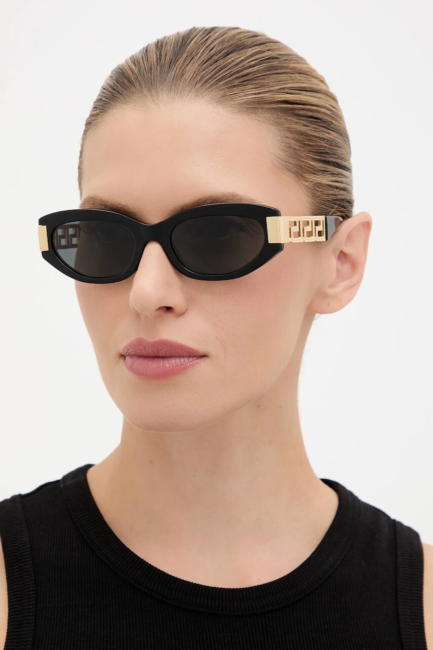 Slnečné okuliare Versace čierna farba, 0VE4501