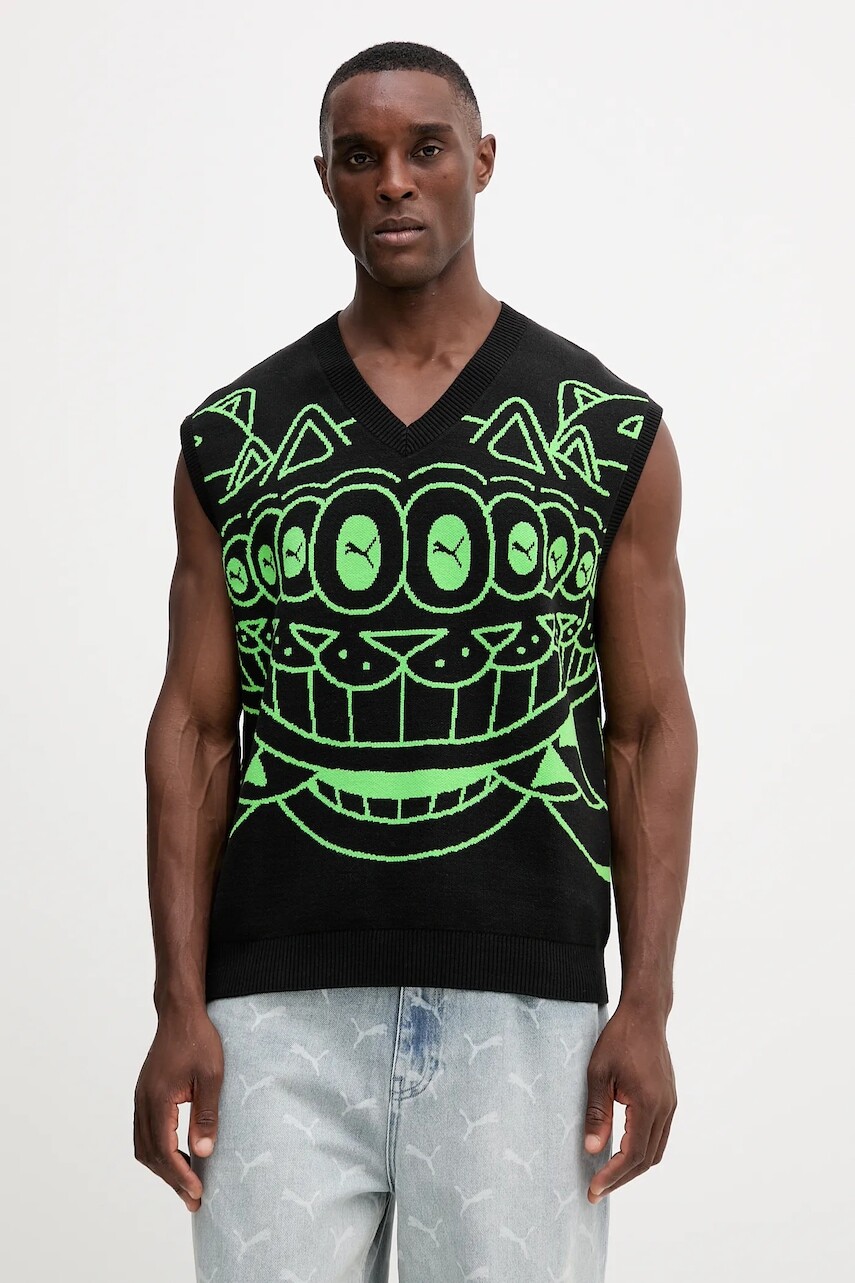 Vesta Puma x RIPNDIP pánska, čierna farba, 632415