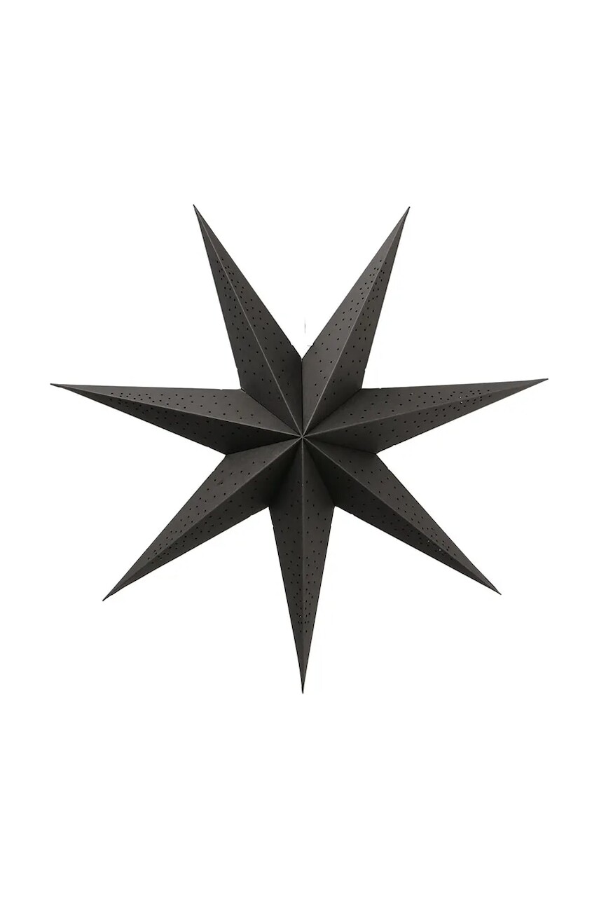 Vianočná dekorácia Boltze Kassina 16,5 x 50 cm čierna farba