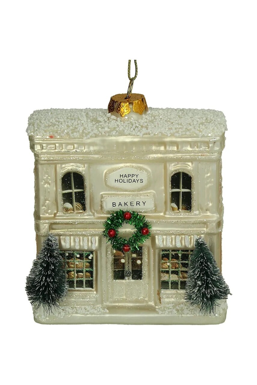 Vianočná dekorácia home & lifestyle 12,5 x 5,6 x 9,9 cm viac farieb