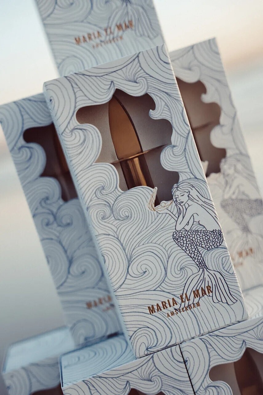 Ustricový nôž Maria el Mar Golden Oyster žltá farba