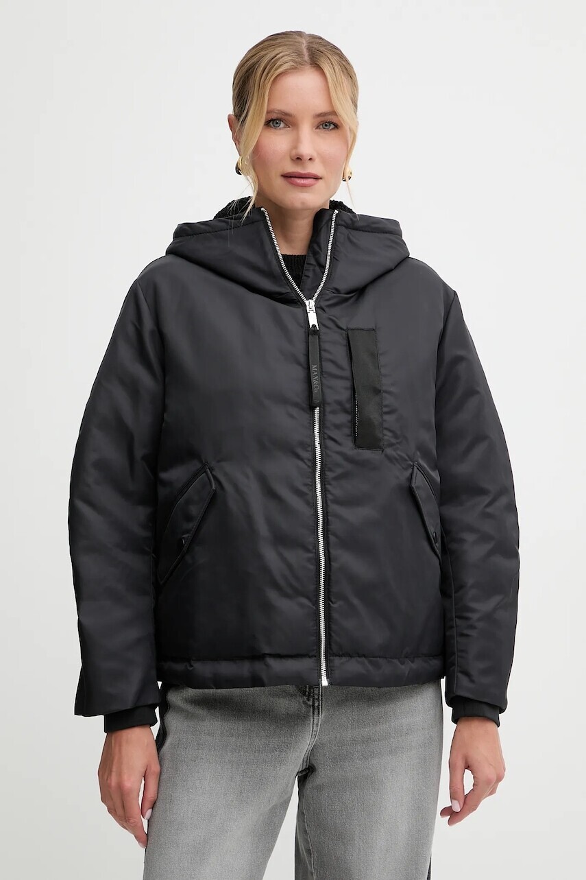 Bunda MAX&Co. čierna farba, prechodná, 2526486024200