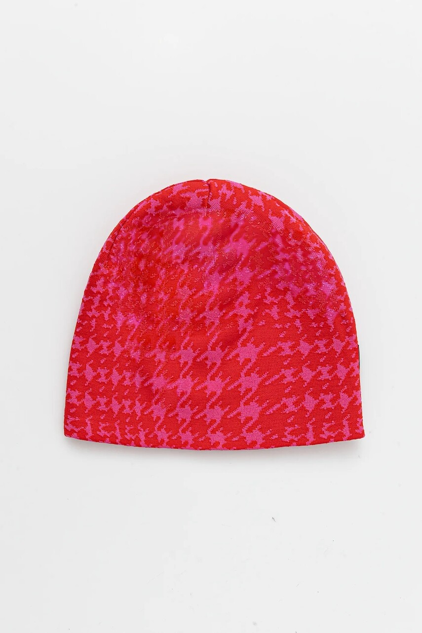 Čiapka Newland DOUBLE BEANIE červená farba, N54640.188