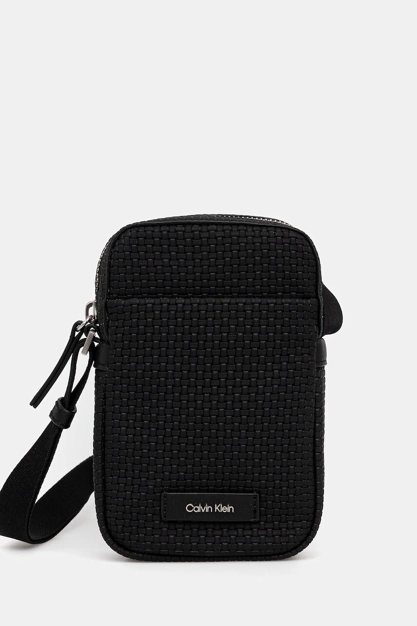 Malá taška Calvin Klein čierna farba, LV04D3221G