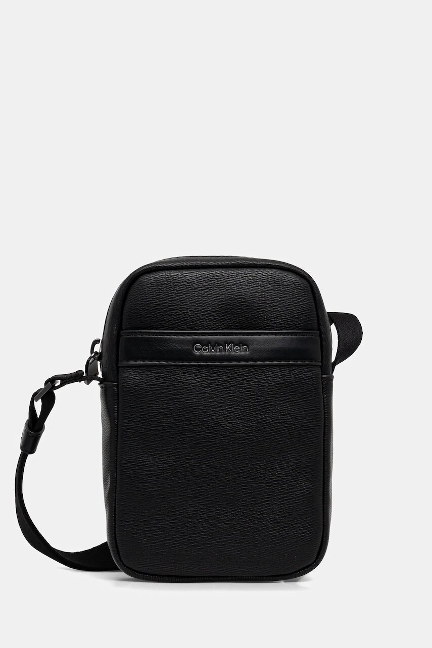 Malá taška Calvin Klein čierna farba, LV04D3322G