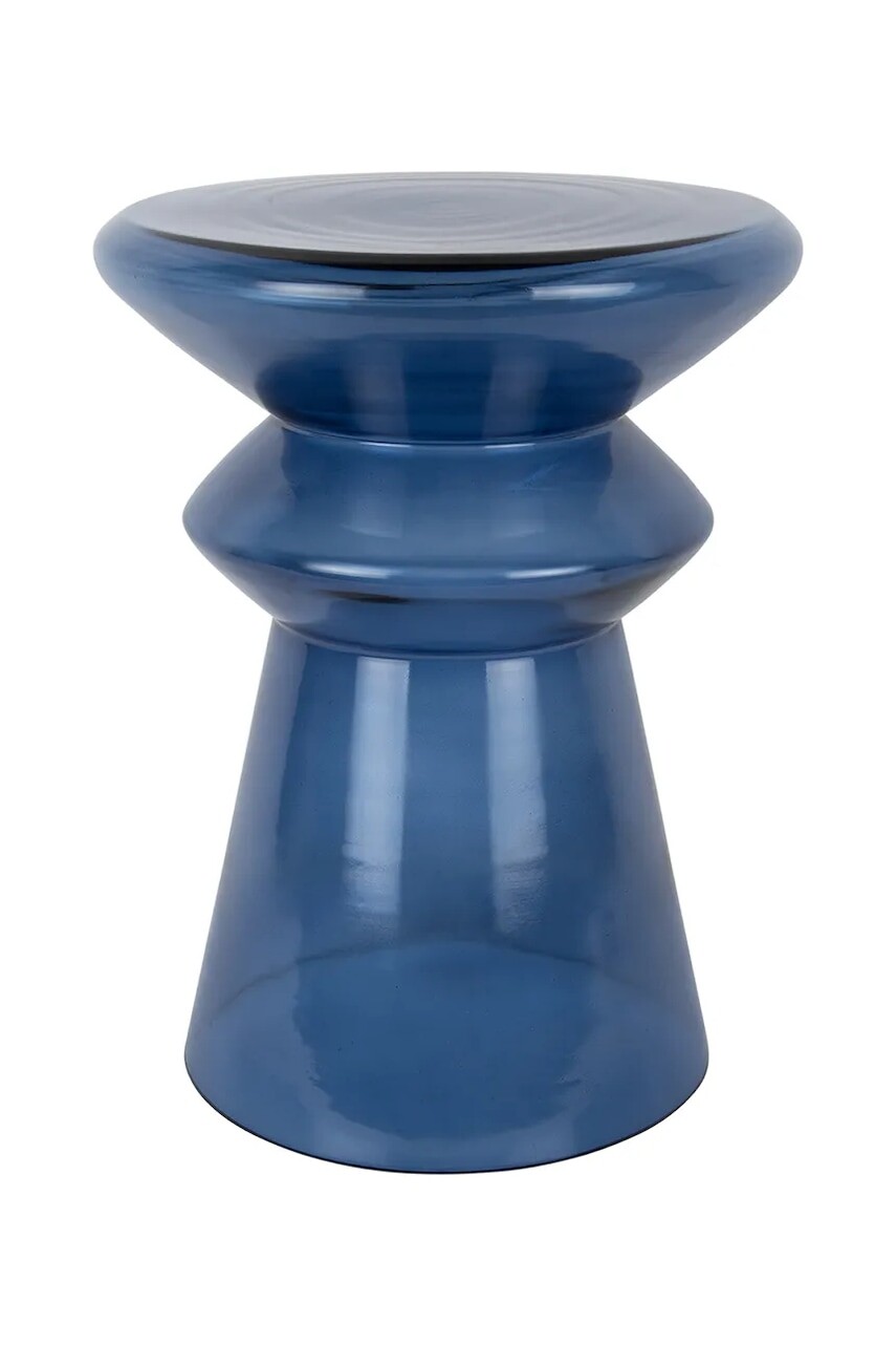 Stolík Leitmotiv Amarre 32 x 45 cm modrá farba