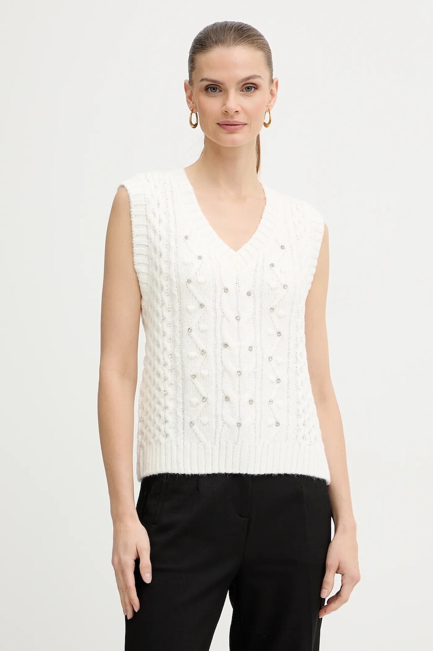 Vesta Morgan dámska, béžová farba, MVETI