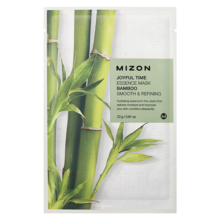 MIZON Joyful Time Plátienková 3D maska s bambusom 23 g