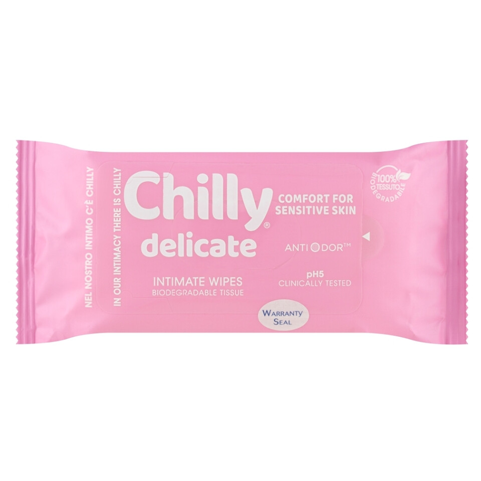 CHILLY Obrúsky pre intímnu hygienu Delicate 12 kusov