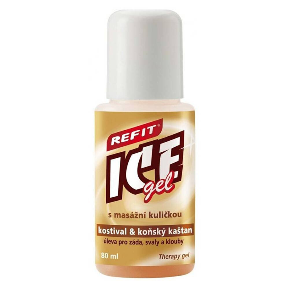 Refit Ice gél roll-on s kostihojom 80 ml hnedý