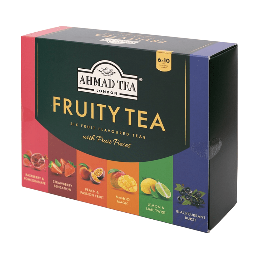 AHMAD TEA Fruity tea collection čierne a zelené čaje 60 sáčkov
