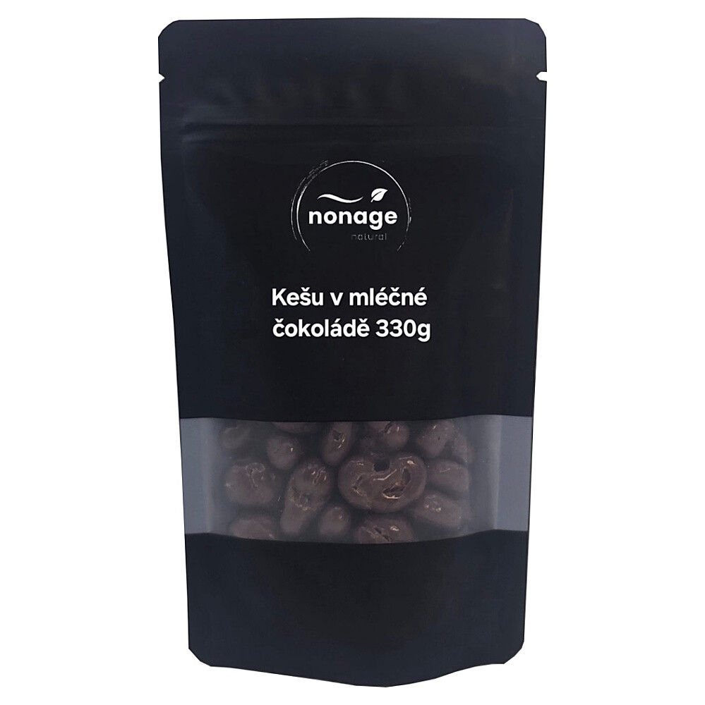 NONAGE Kešu v mliečnej čokoláde 330 g