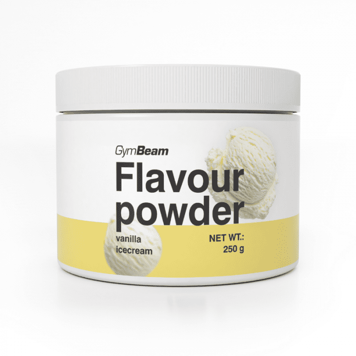 GymBeam Flavour powder 250 g cookies & cream a čokoládové kúsky