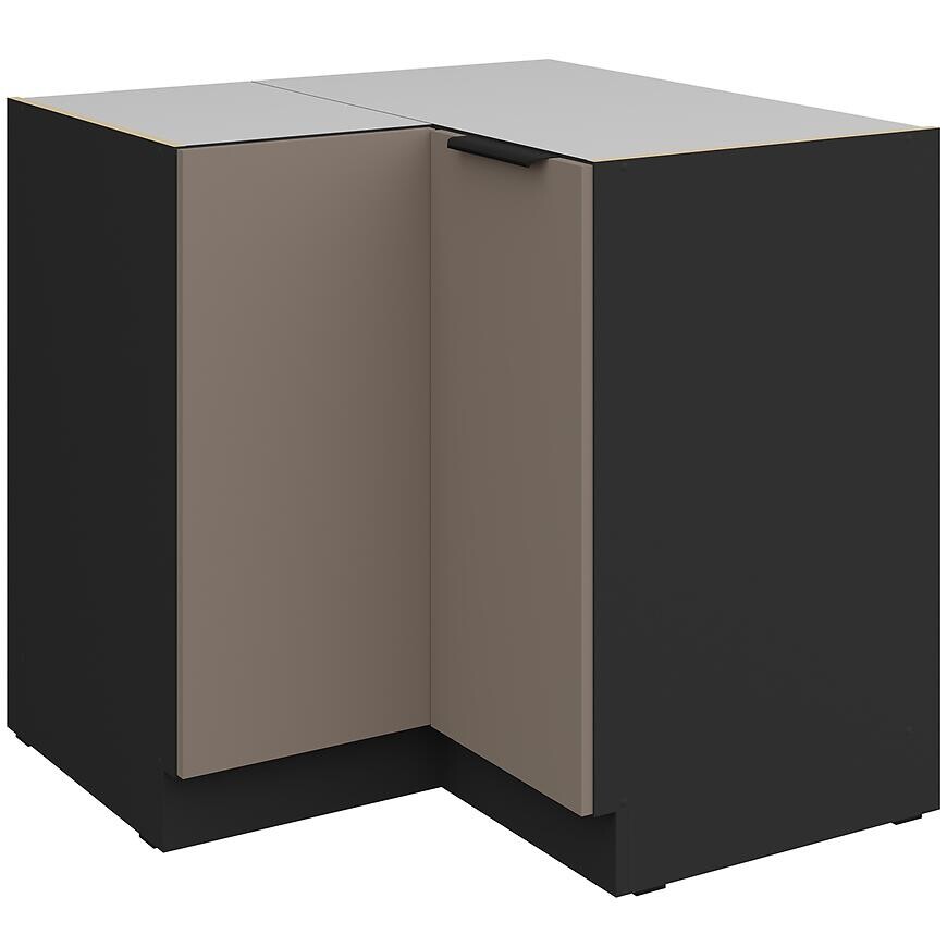 Kuchynská skrinka Aria-Ta/Bl Anti Fingerprint 90x90 Dn 2f Bb