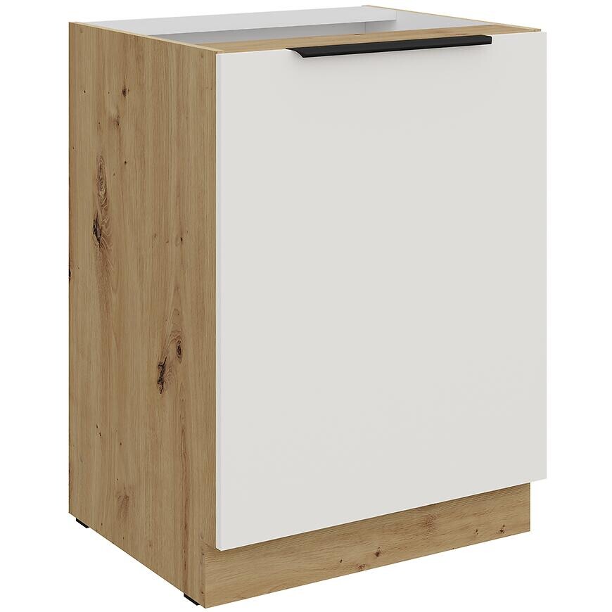 Kuchynská skrinka Aria-Wh/Ar Anti Fingerprint 60d 1f Bb