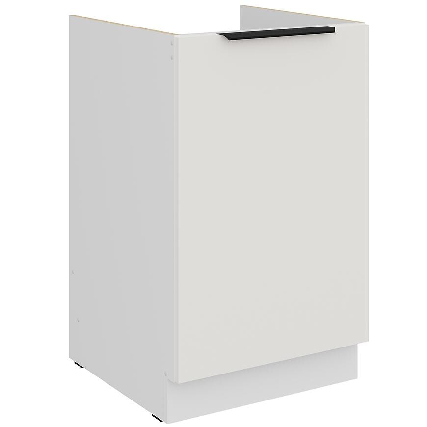 Kuchynská skrinka Aria-Wh/Wh Anti Fingerprint 50zl 1f Bb