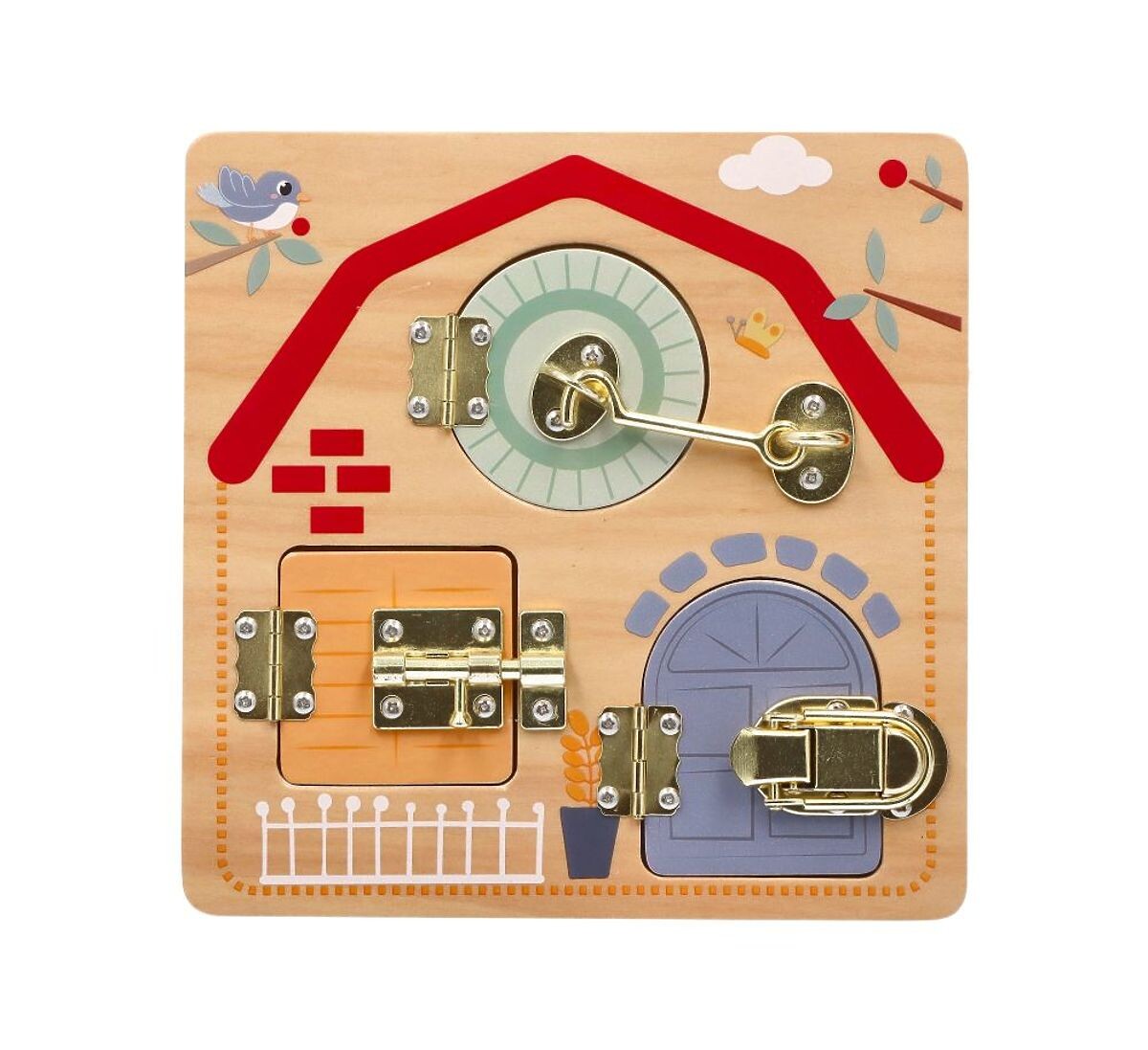 Vzdelávacia tabuľa so zámkami - Deti sveta