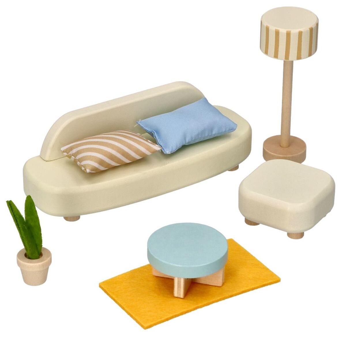 Nábytok do domčeka pre bábiky Obývacia izba