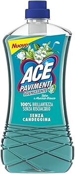 Ace Pavimenti Igienizante Talco e Muschio Bianco čistiaci prostriedok na podlahy 1l