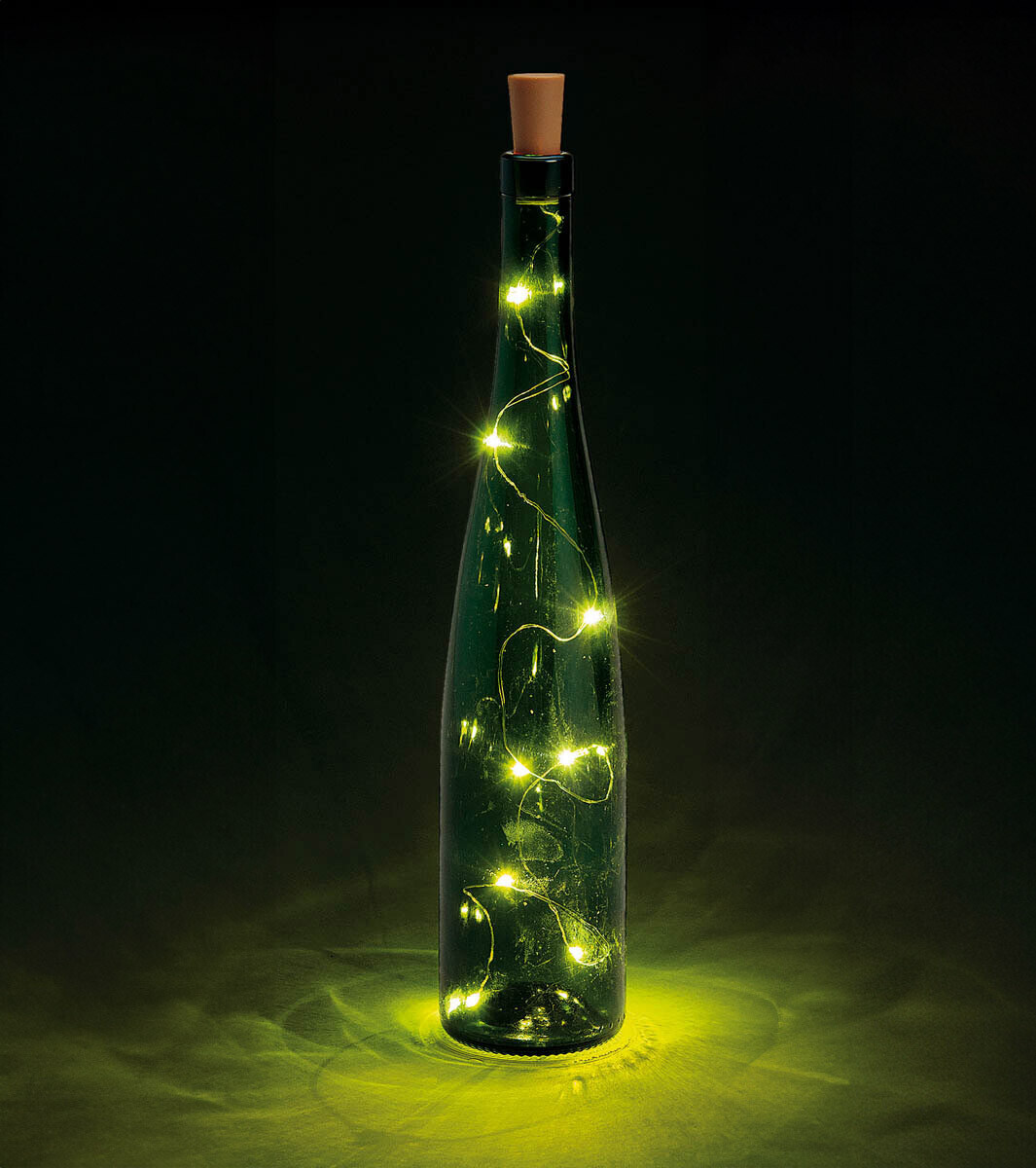 LED osvetlenie zátky na fľašu