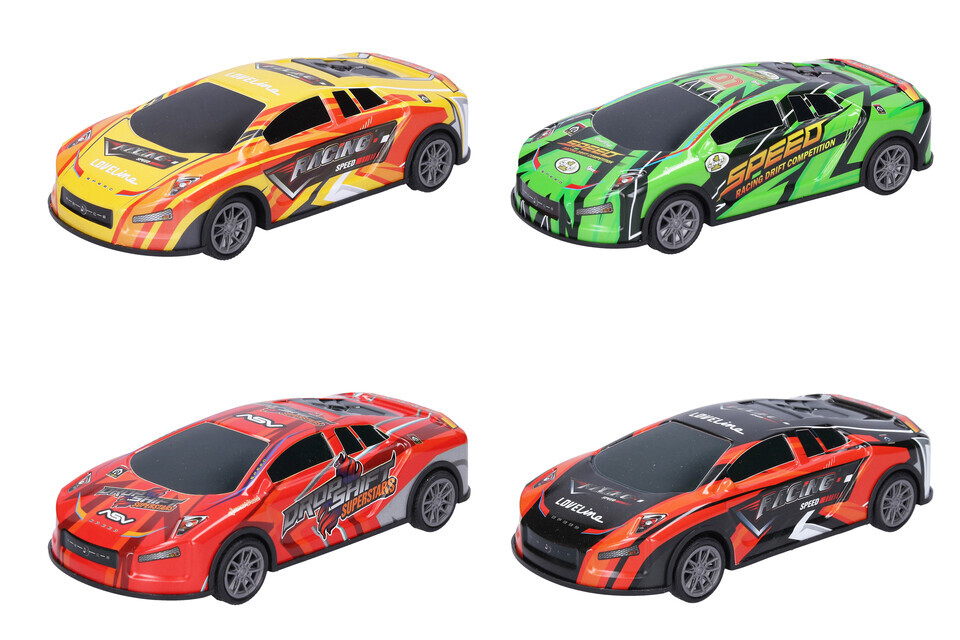 Auto driftovacie na zotrvačník 17cm - náhodná